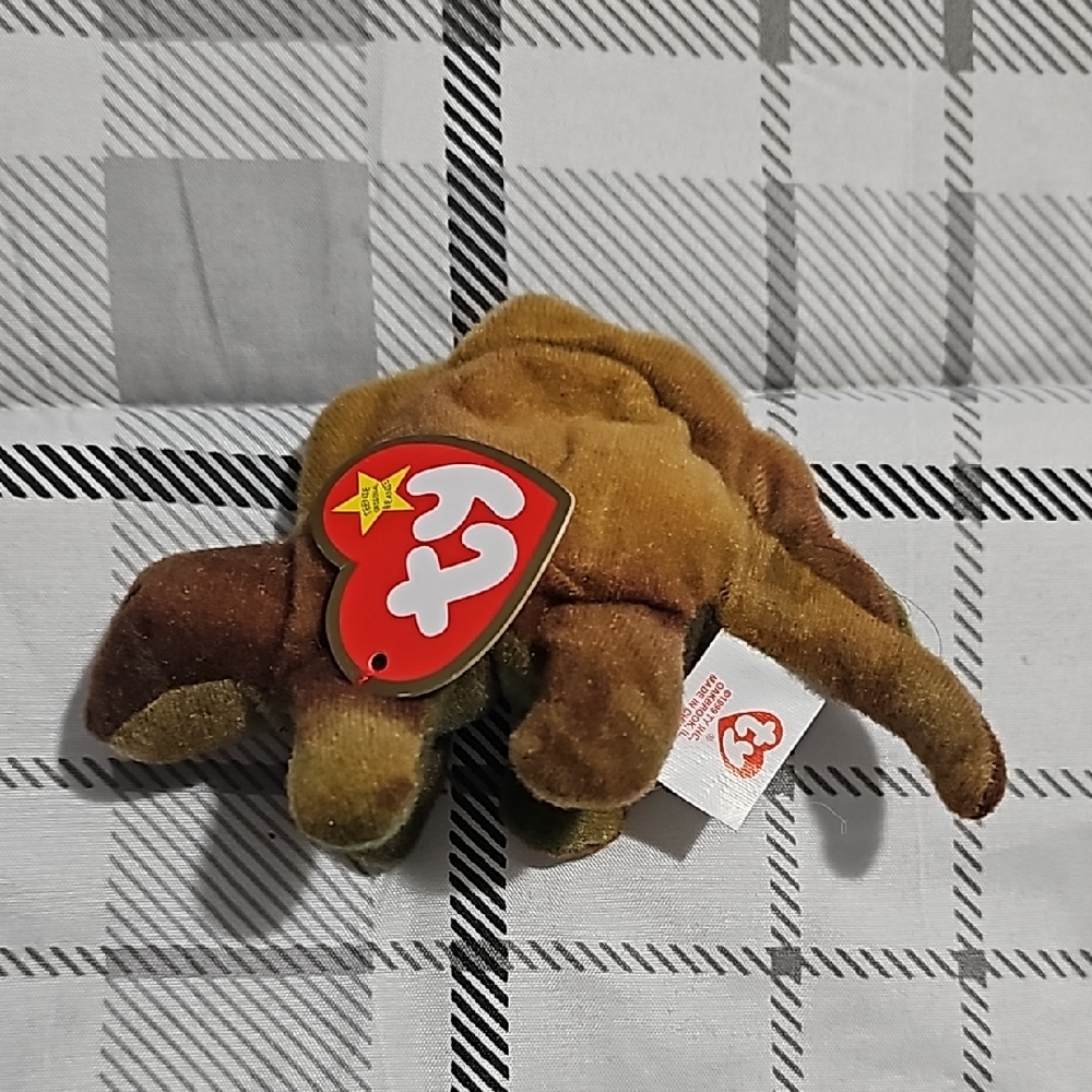 TY Beanie Baby Triceratops Plush